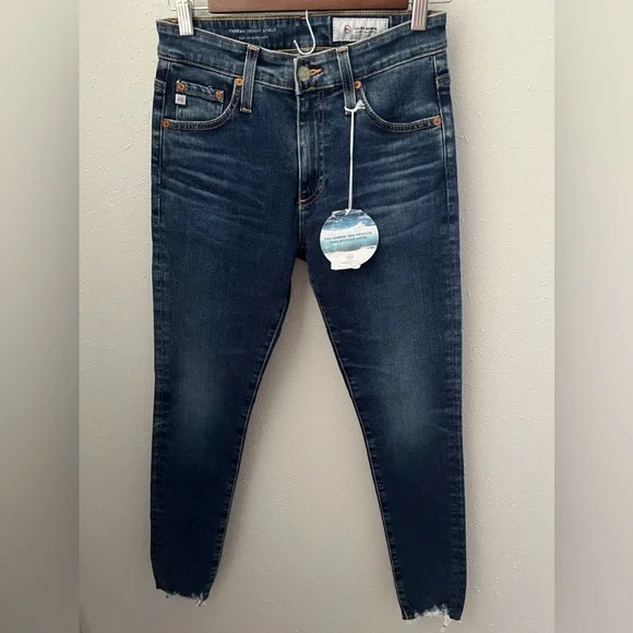 AG Farrah Skinny Ankle Dark Wash Denim Size 26R New